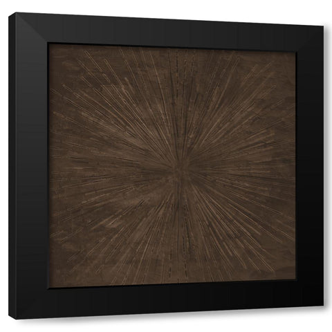 Sun Light 1 Brown Black Modern Wood Framed Art Print by Allen, Kimberly