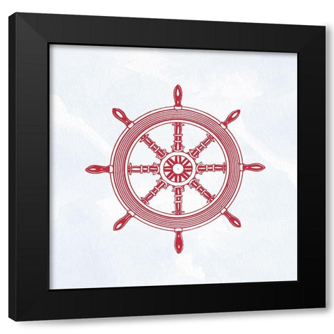 My Anchor 3 Black Modern Wood Framed Art Print with Double Matting by Allen, Kimberly