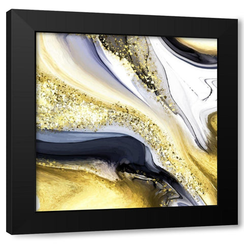 Rise Black Modern Wood Framed Art Print by Allen, Kimberly