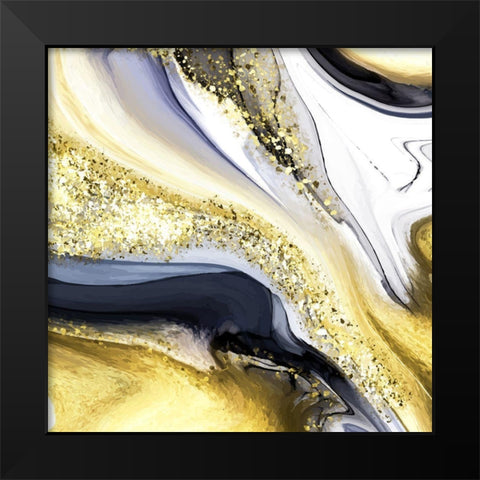 Rise Black Modern Wood Framed Art Print by Allen, Kimberly