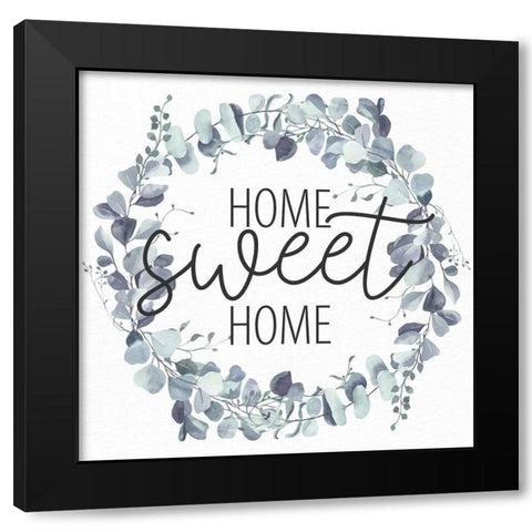 Sweet Home Black Modern Wood Framed Art Print with Double Matting by Allen, Kimberly