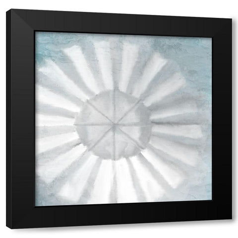 Spin Black Modern Wood Framed Art Print by Allen, Kimberly
