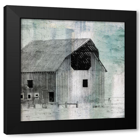 Aged Black Modern Wood Framed Art Print with Double Matting by Allen, Kimberly