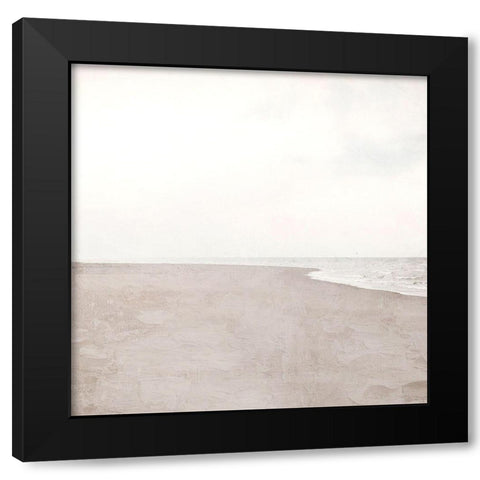 Morning Sand Black Modern Wood Framed Art Print by Allen, Kimberly