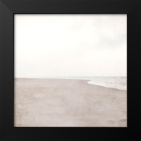 Morning Sand Black Modern Wood Framed Art Print by Allen, Kimberly