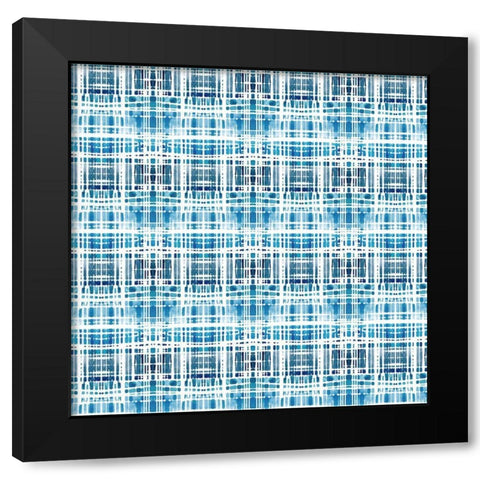 Patterned Sea 1 Black Modern Wood Framed Art Print by Allen, Kimberly