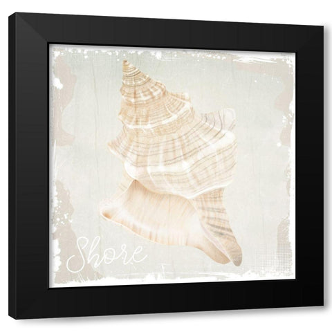 Shore Coast 1 Black Modern Wood Framed Art Print by Allen, Kimberly