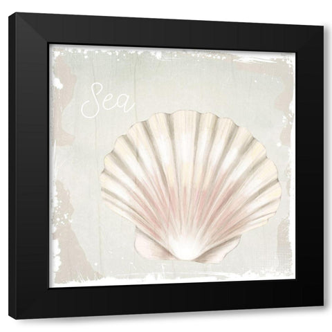 Shore Coast 3 Black Modern Wood Framed Art Print with Double Matting by Allen, Kimberly