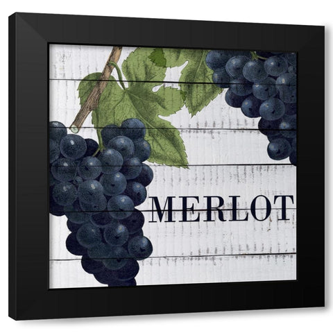 The Best Wine 3 Black Modern Wood Framed Art Print by Allen, Kimberly