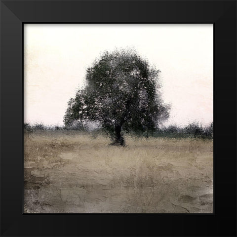 Tree Silhouette Black Modern Wood Framed Art Print by Allen, Kimberly