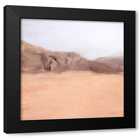 Desert Scape Black Modern Wood Framed Art Print by Allen, Kimberly