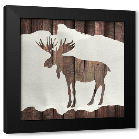 Forest Walk 2 Black Modern Wood Framed Art Print with Double Matting by Allen, Kimberly