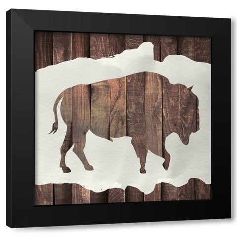 Forest Walk 3 Black Modern Wood Framed Art Print by Allen, Kimberly