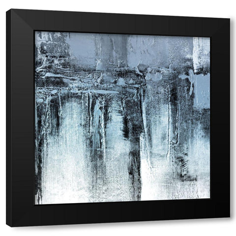 Winters Storm Black Modern Wood Framed Art Print by Allen, Kimberly