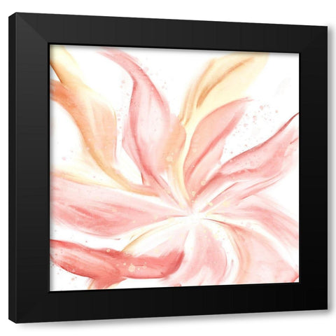 Spring 1 Black Modern Wood Framed Art Print by Allen, Kimberly