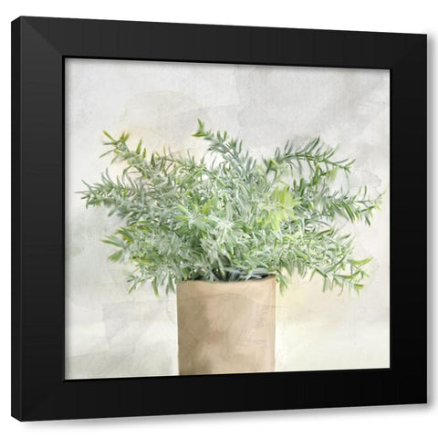 Radiance 2 Black Modern Wood Framed Art Print with Double Matting by Allen, Kimberly