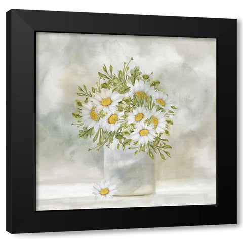 Happiness Black Modern Wood Framed Art Print with Double Matting by Allen, Kimberly