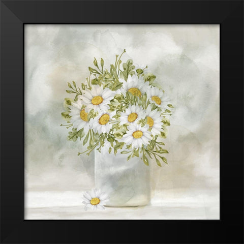 Happiness Black Modern Wood Framed Art Print by Allen, Kimberly