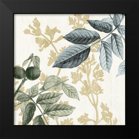 Branched Out 1 Black Modern Wood Framed Art Print by Allen, Kimberly