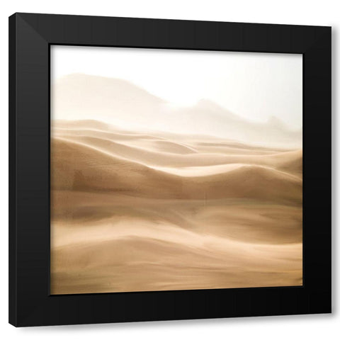 Desert Black Modern Wood Framed Art Print by Allen, Kimberly