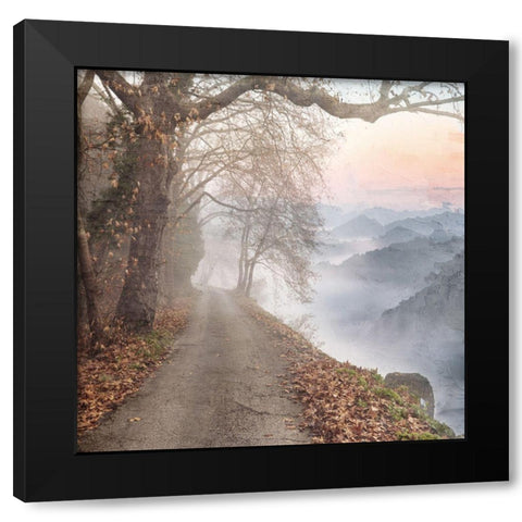 Edge Black Modern Wood Framed Art Print by Allen, Kimberly