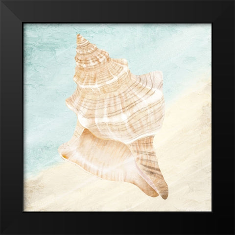 At the Shore 1 Black Modern Wood Framed Art Print by Allen, Kimberly