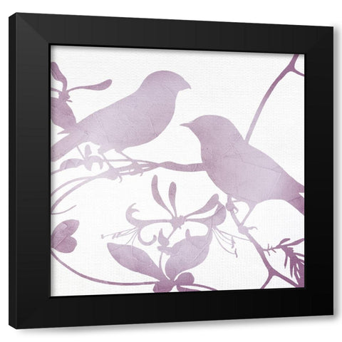 Tweet 1 Black Modern Wood Framed Art Print with Double Matting by Allen, Kimberly