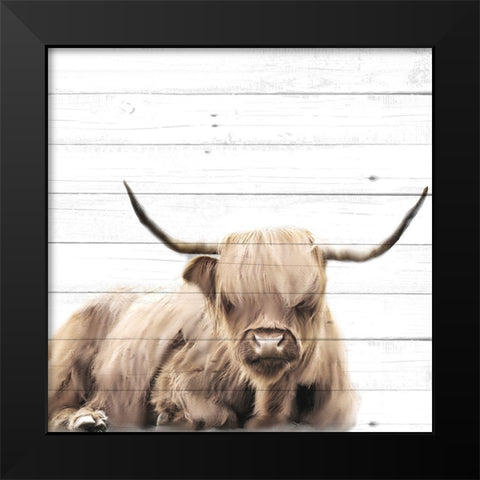 Highland V2 Black Modern Wood Framed Art Print by Allen, Kimberly