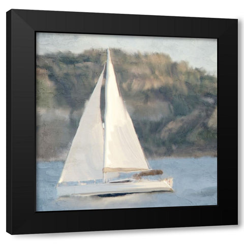 Going To Sea Black Modern Wood Framed Art Print by Allen, Kimberly