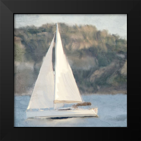 Going To Sea Black Modern Wood Framed Art Print by Allen, Kimberly