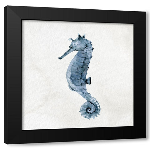 Ocean Life 1 Black Modern Wood Framed Art Print by Allen, Kimberly