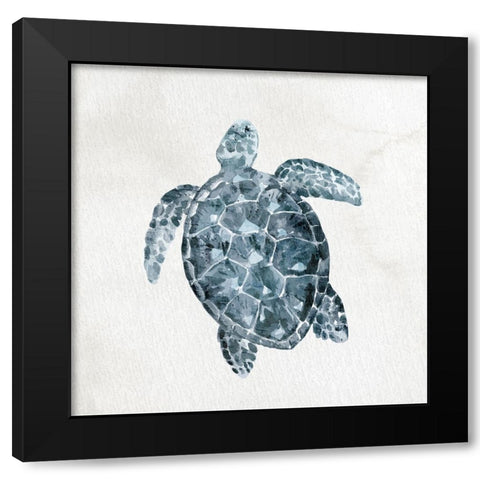 Ocean Life 2 Black Modern Wood Framed Art Print by Allen, Kimberly
