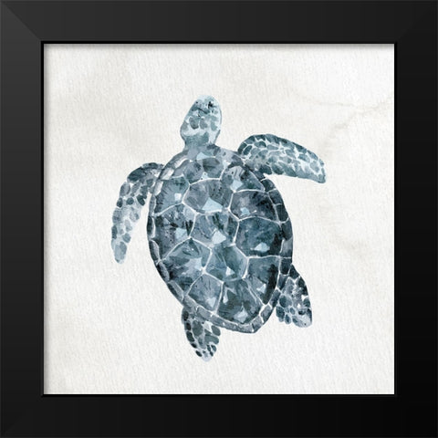 Ocean Life 2 Black Modern Wood Framed Art Print by Allen, Kimberly
