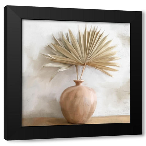 Against The Wall Black Modern Wood Framed Art Print by Allen, Kimberly