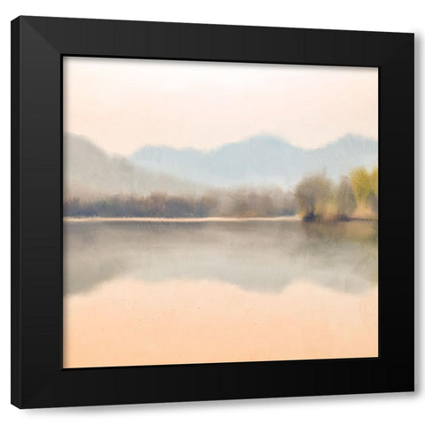 Pastel Summer Black Modern Wood Framed Art Print by Allen, Kimberly
