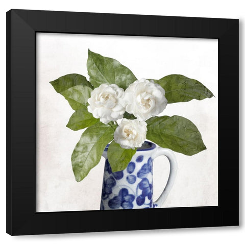 Printed Vase 2 Black Modern Wood Framed Art Print with Double Matting by Allen, Kimberly