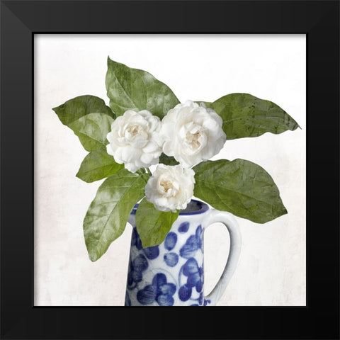 Printed Vase 2 Black Modern Wood Framed Art Print by Allen, Kimberly