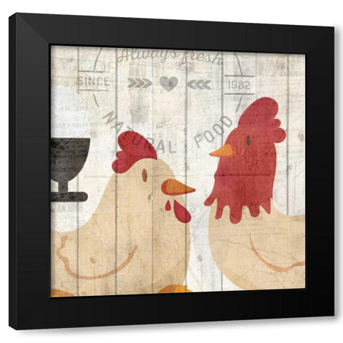 Always Fresh Black Modern Wood Framed Art Print with Double Matting by Allen, Kimberly