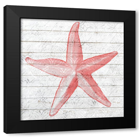 Coral Sea 1 Black Modern Wood Framed Art Print with Double Matting by Allen, Kimberly