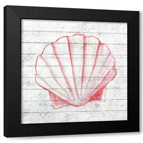 Coral Sea 3 Black Modern Wood Framed Art Print by Allen, Kimberly