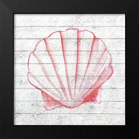 Coral Sea 3 Black Modern Wood Framed Art Print by Allen, Kimberly