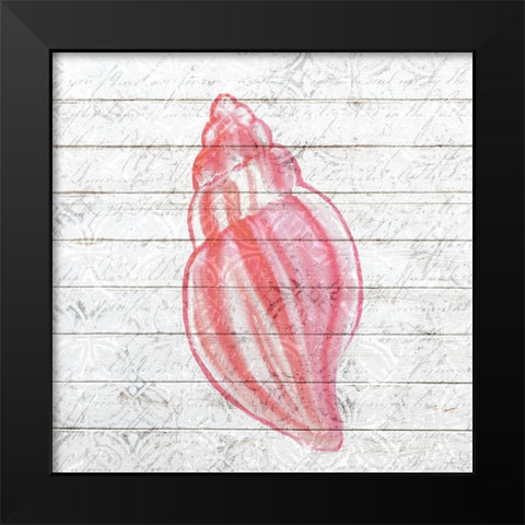 Coral Sea 4 Black Modern Wood Framed Art Print by Allen, Kimberly