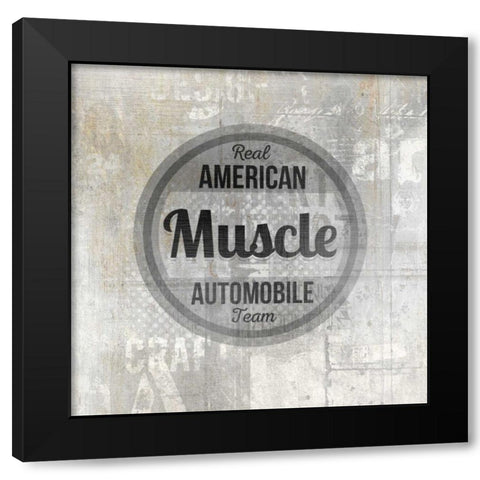 American Garage 2 Black Modern Wood Framed Art Print with Double Matting by Allen, Kimberly