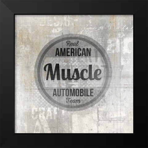 American Garage 2 Black Modern Wood Framed Art Print by Allen, Kimberly