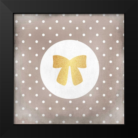 Candy Cane Christmas 3 Black Modern Wood Framed Art Print by Allen, Kimberly