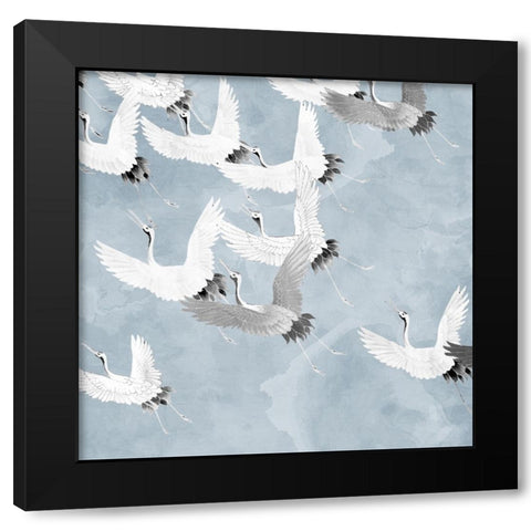 Flight Black Modern Wood Framed Art Print with Double Matting by Allen, Kimberly