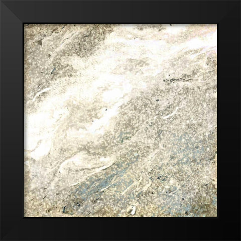Sparkle Dust Black Modern Wood Framed Art Print by Allen, Kimberly