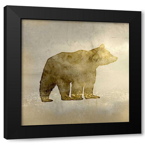 Wildlife Lodge 1 Black Modern Wood Framed Art Print by Allen, Kimberly