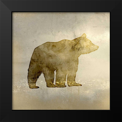 Wildlife Lodge 1 Black Modern Wood Framed Art Print by Allen, Kimberly