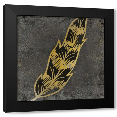 On Black 2 Black Modern Wood Framed Art Print with Double Matting by Allen, Kimberly